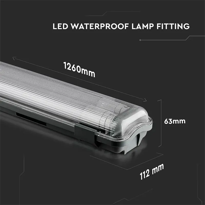 Corp Iluminat LED 120CM 2X18W 4000K Neutru IP65