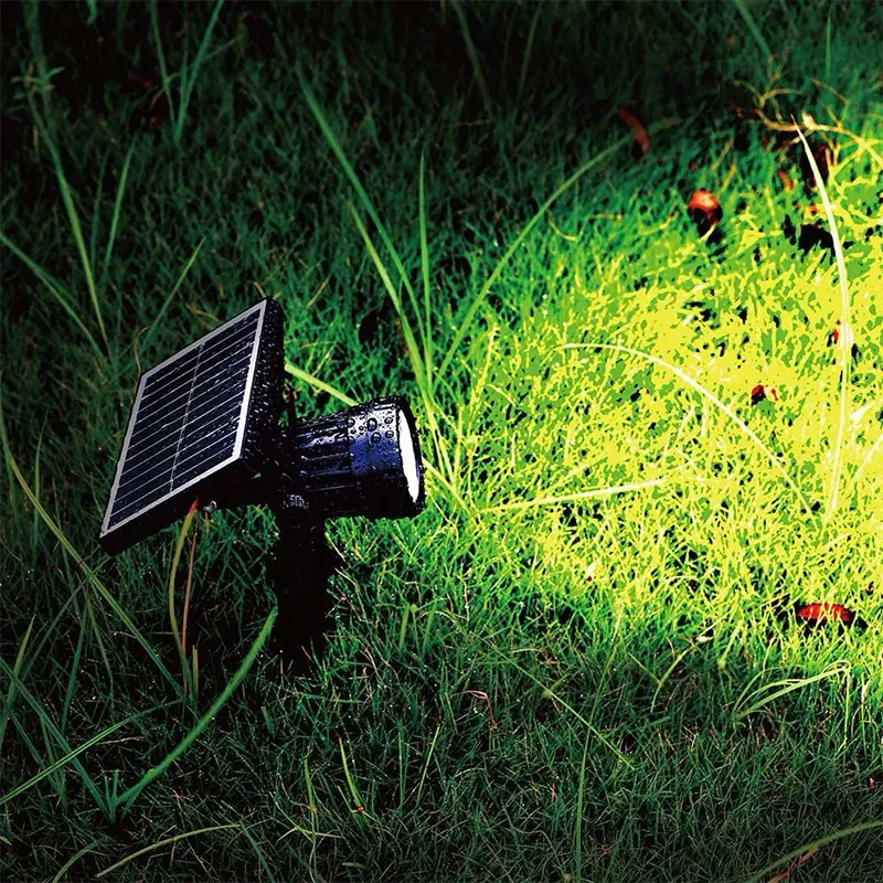 Lampa Gradina 2W Incarcare Solara IP65 3000K