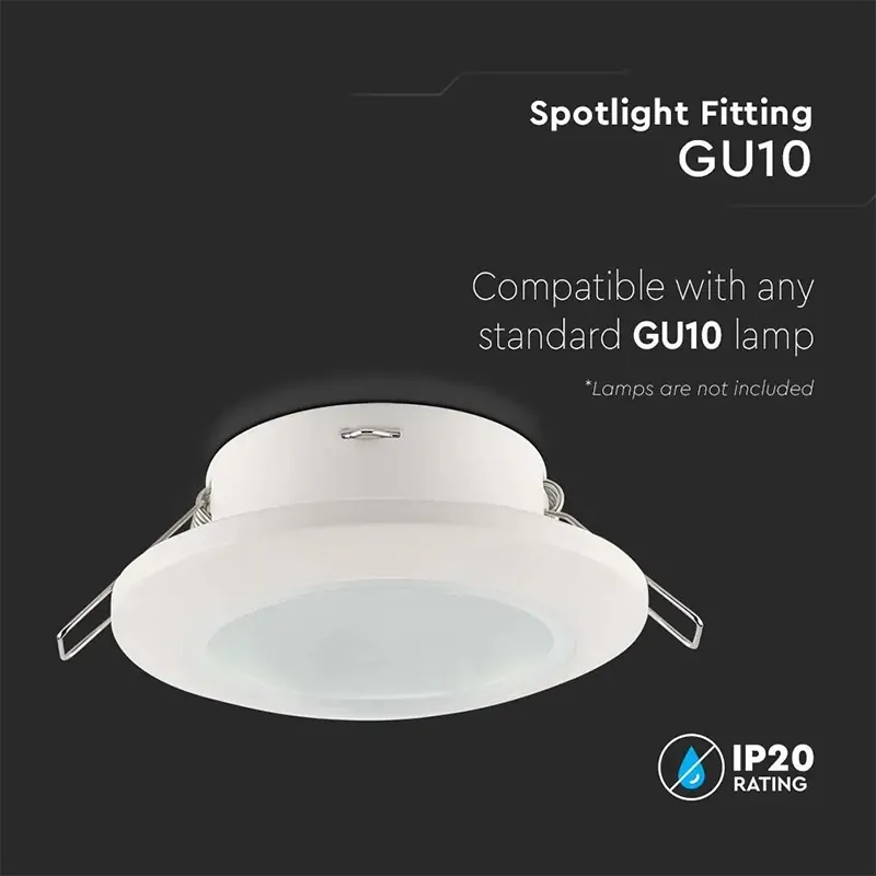 Corp Spot GU10 IP44 - Alb