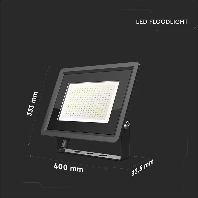 Reflector LED SMD 200W 4000K IP65 - Negru