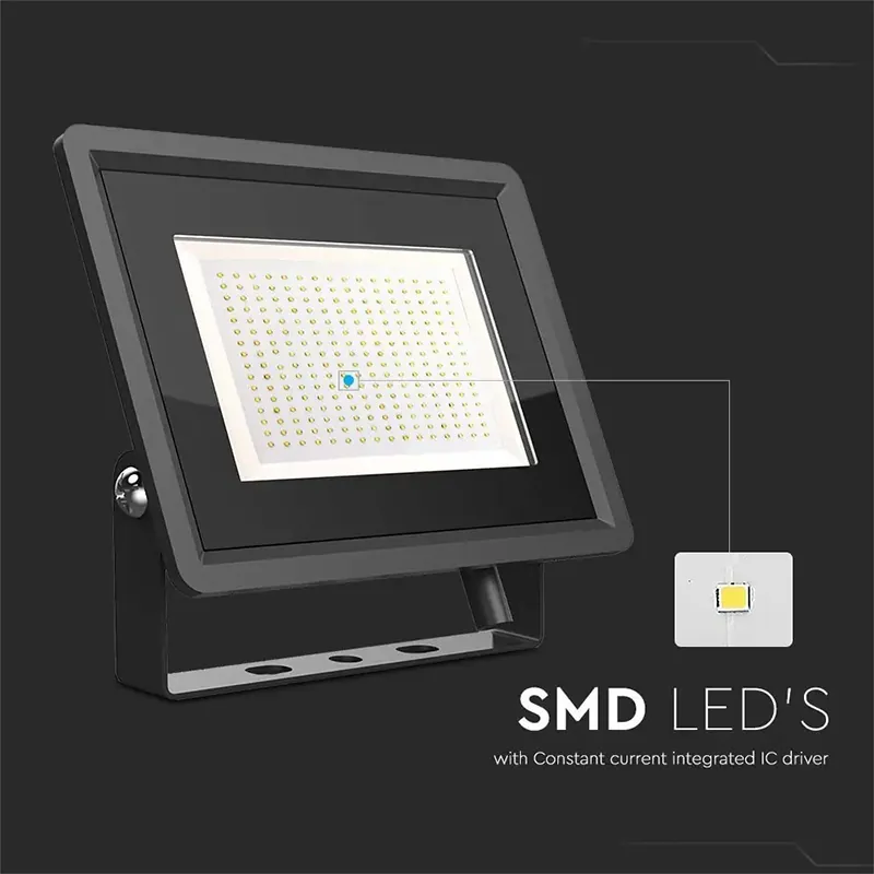 Reflector LED SMD 200W 4000K IP65 - Negru