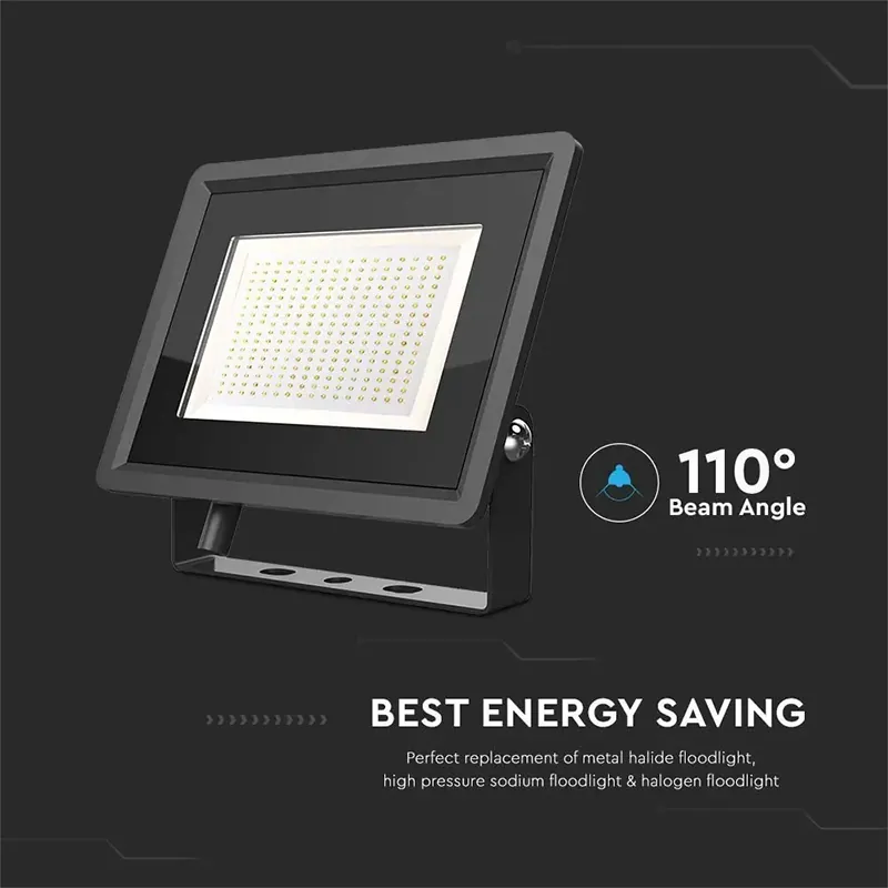Reflector LED SMD 200W 4000K IP65 - Negru