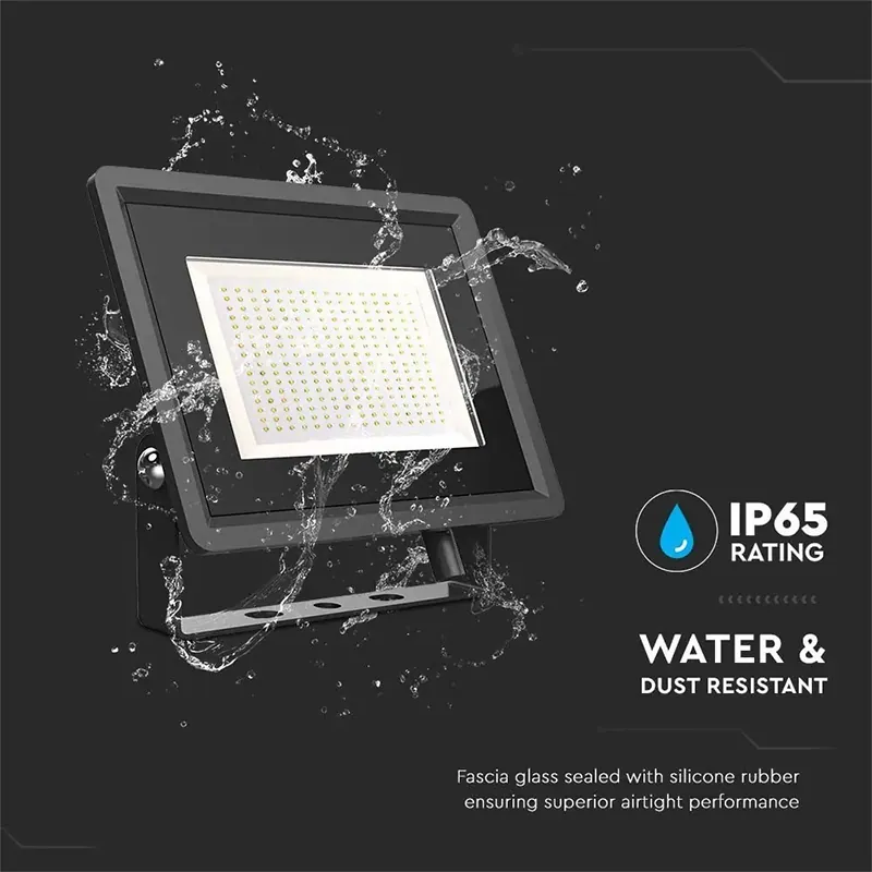Reflector LED SMD 200W 4000K IP65 - Negru