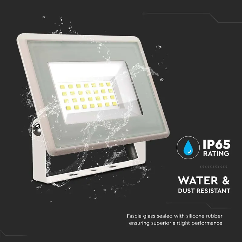 Reflector LED SMD 20W 6500K IP65 - Alb