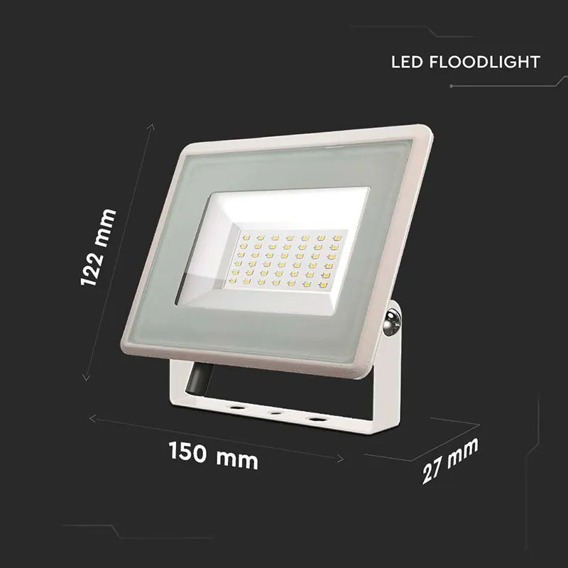 Reflector LED SMD 30W 6500K IP65 - Alb