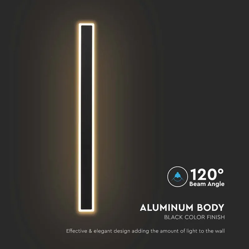 Corp Iluminat LED 17W 3000K IP65 - Negru