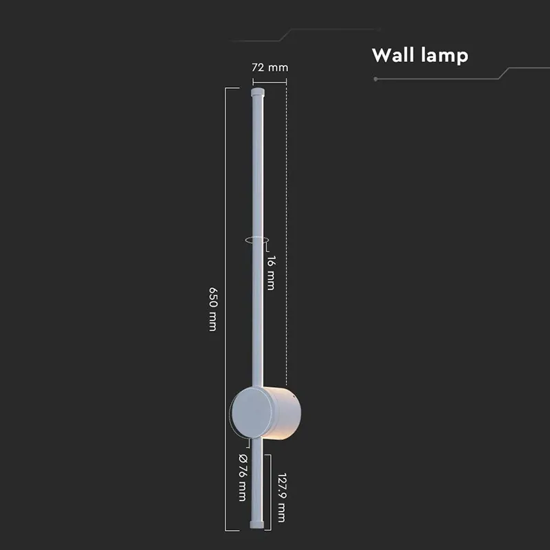 Corp Iluminat LED 12W 3000K IP65 - Alb