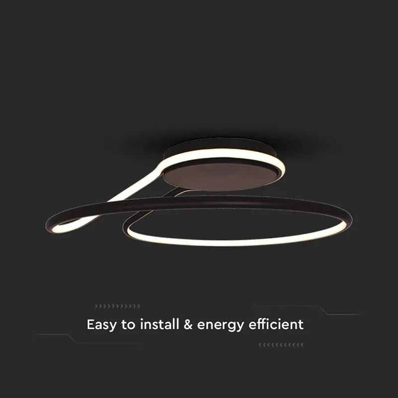 Corp Iluminat LED 54W 3IN1 - Negru