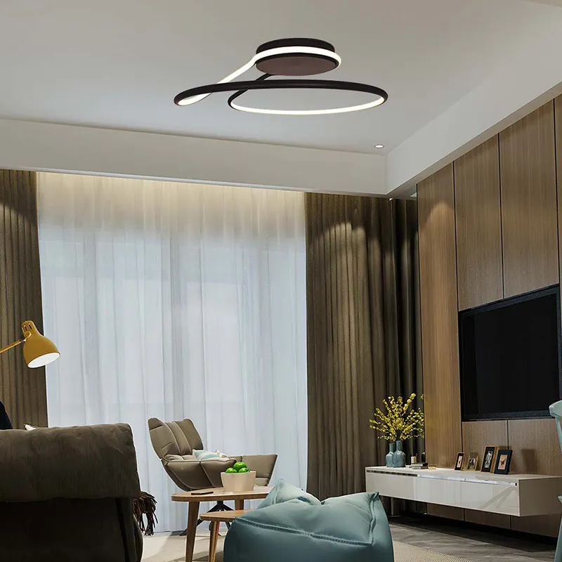 Corp Iluminat LED 54W 3IN1 - Negru