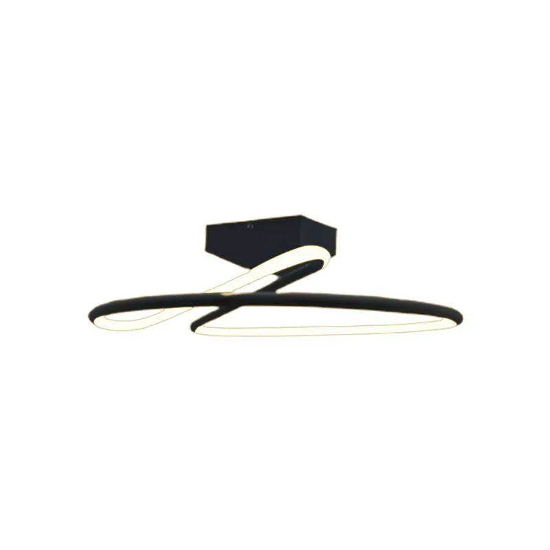 Candelabru LED 20W 4000K 25X13CM - Negru