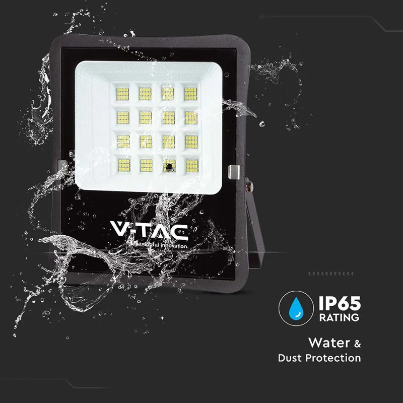 Reflector LED 15W 6400K cu Incarcare Solara