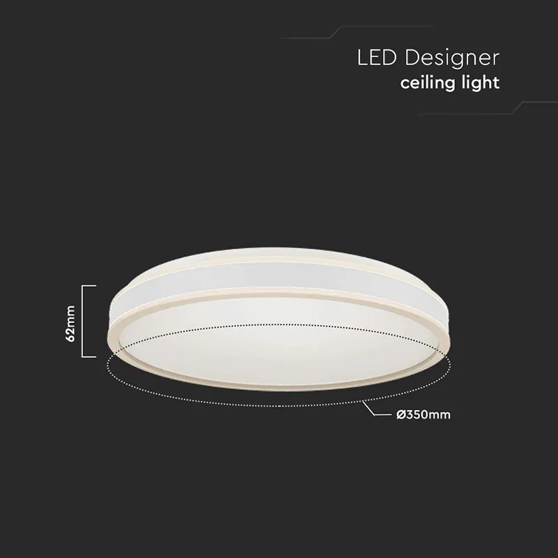 Plafoniera LED 18W 4000K - Alb