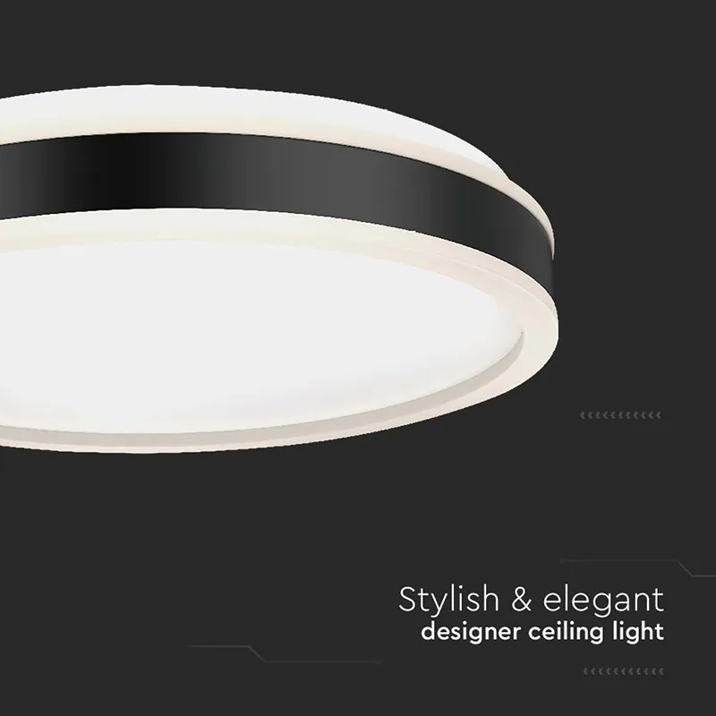 Plafoniera LED 24W - Negru