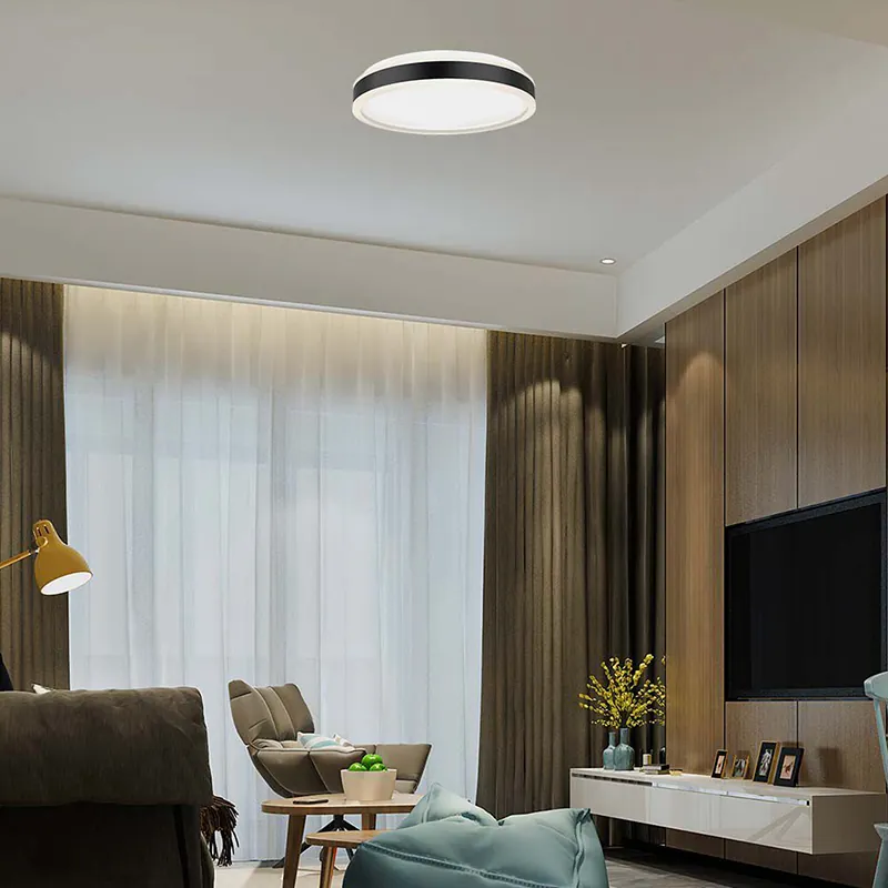 Plafoniera LED 24W - Negru