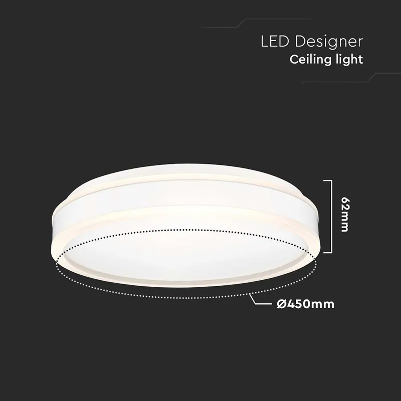 Plafoniera LED 24W - Alb