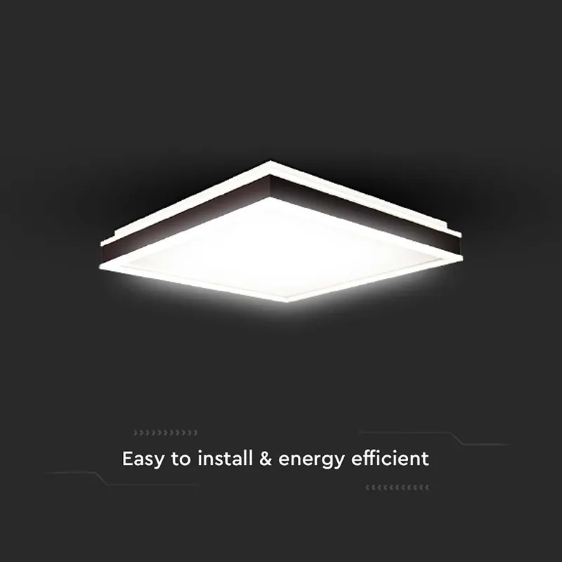 Plafoniera LED 24W 3IN1 - Negru