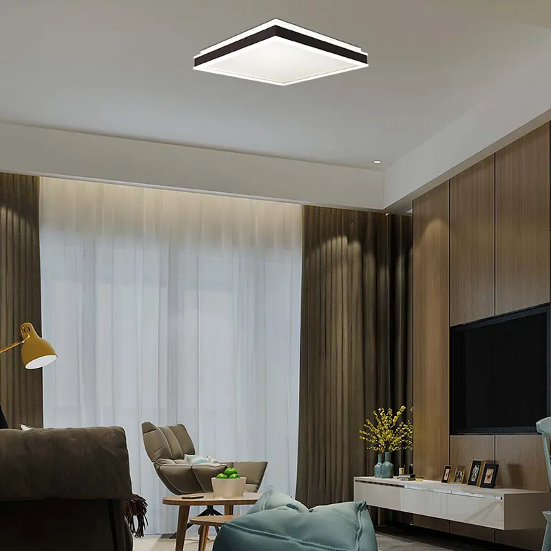 Plafoniera LED 24W 3IN1 - Negru