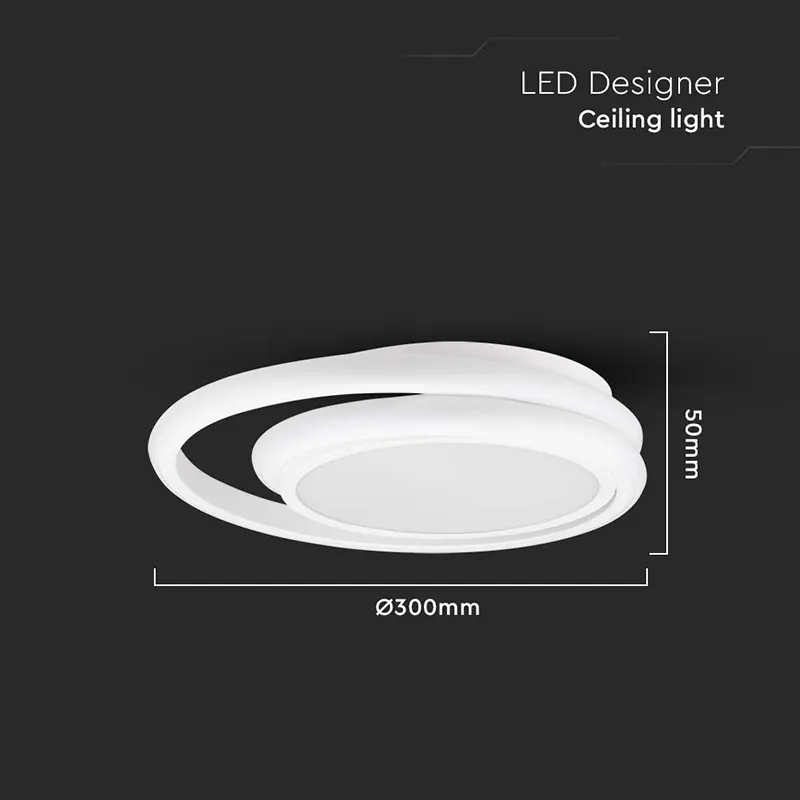 Plafoniera LED 24W 4000K - Alb