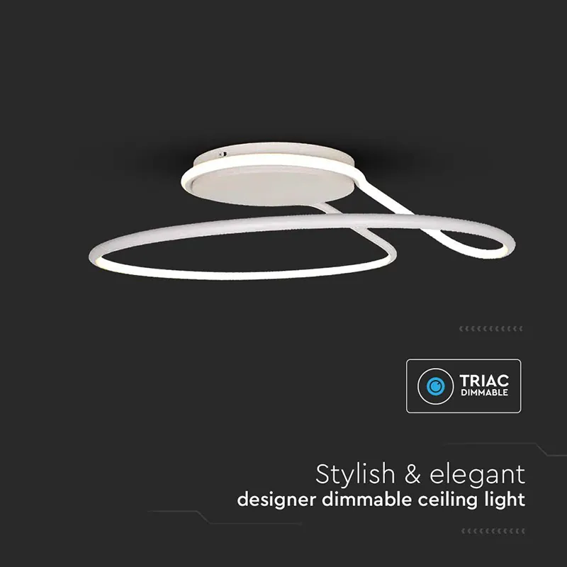 Plafoniera LED 24W 3IN1 - Alb
