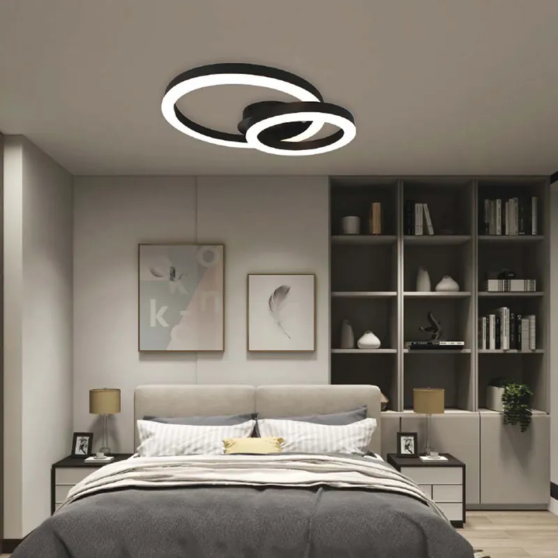 Candelabru LED 20W 3000K 45X10.5CM - Negru