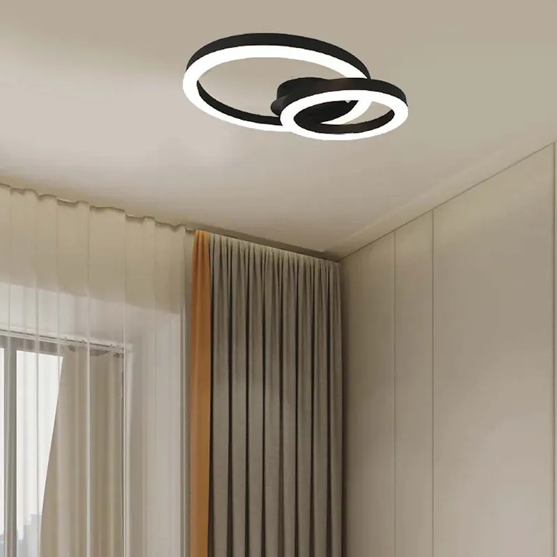 Candelabru LED 20W 3000K 45X10.5CM - Negru