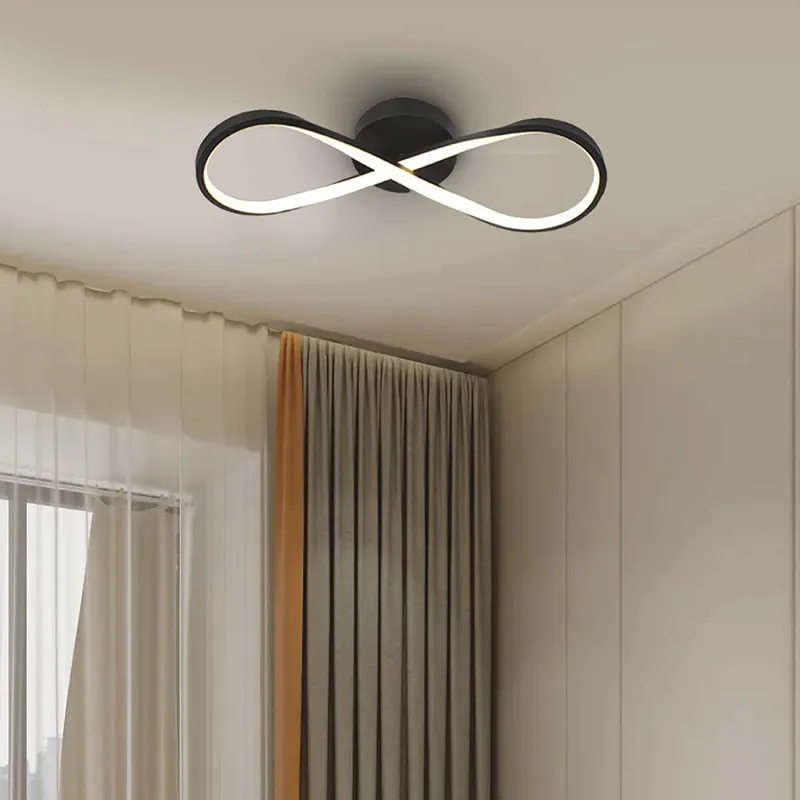 Candelabru LED 24W 3000K 52.5X18.5CM - Negru