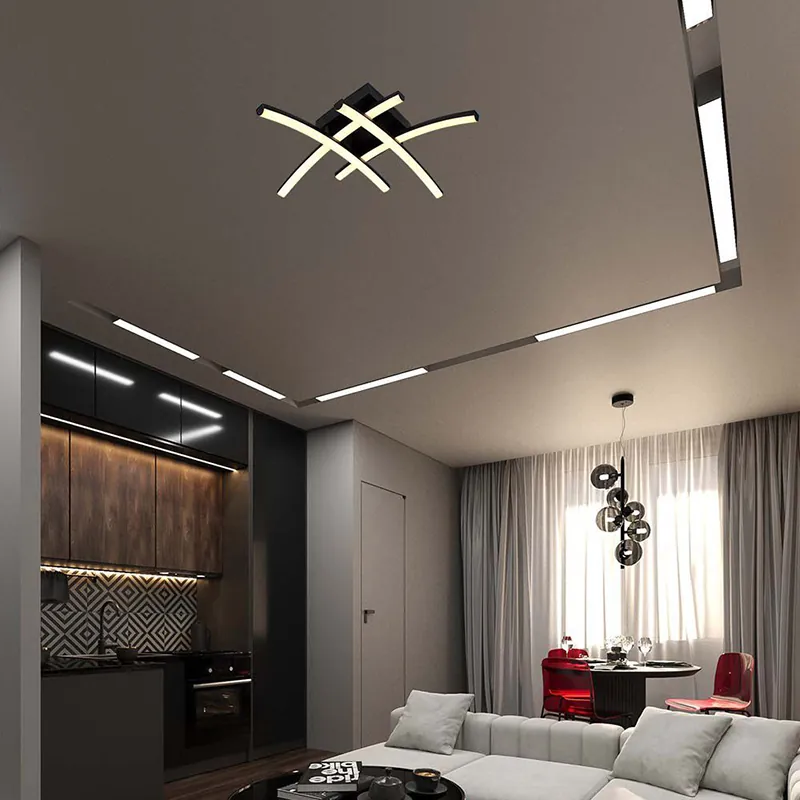 Candelabru LED 24W 3000K - Negru