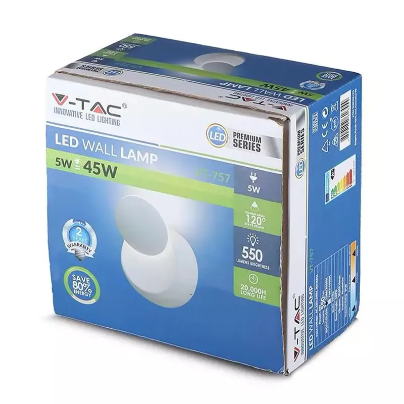 Aplica LED 5W 4000K Alb Neutru