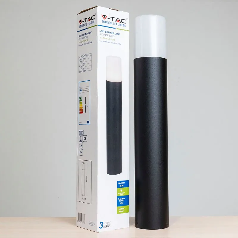 Lampa Gradina Soclu GU10 80X80X50CM IP54 - Negru