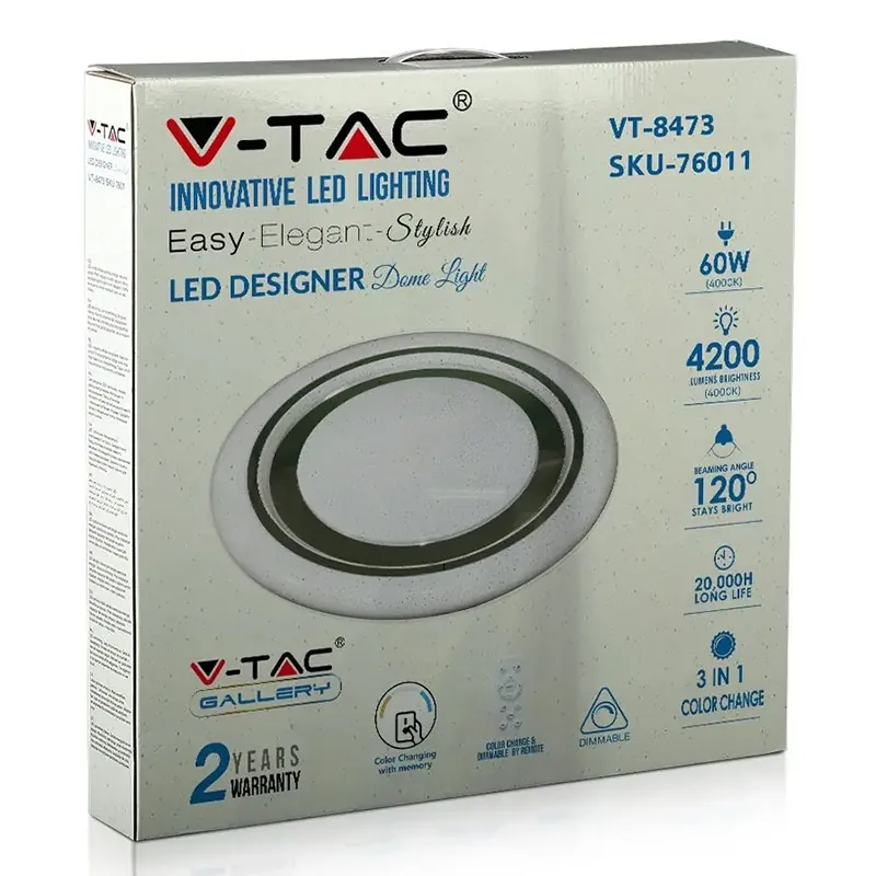 Aplica LED 30/60/30W 3IN1 Dimabil cu Telecomanda