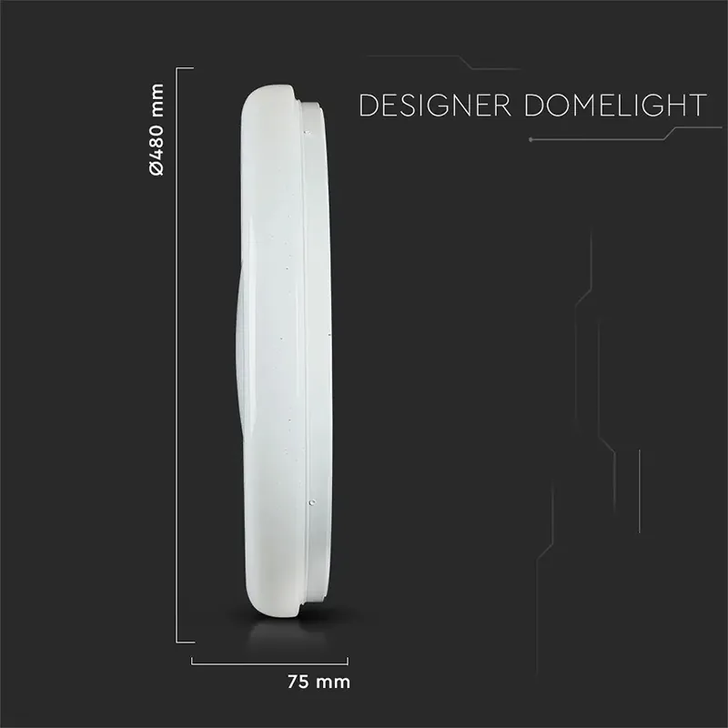 Aplica LED 30/60/30W 3IN1 Dimabil cu Telecomanda