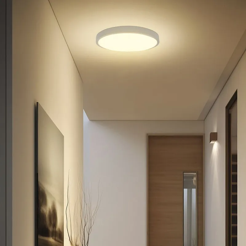Plafoniera LED 36W IP44 6500K Alb Rece - Alb