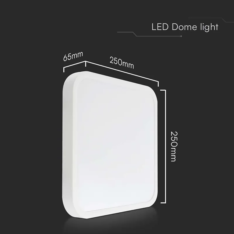 Plafoniera LED 18W IP44 4000K Alb Neutru - Alb