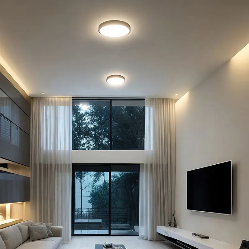 Plafoniera LED 24W 4000K IP44 cu Senzor de Miscare