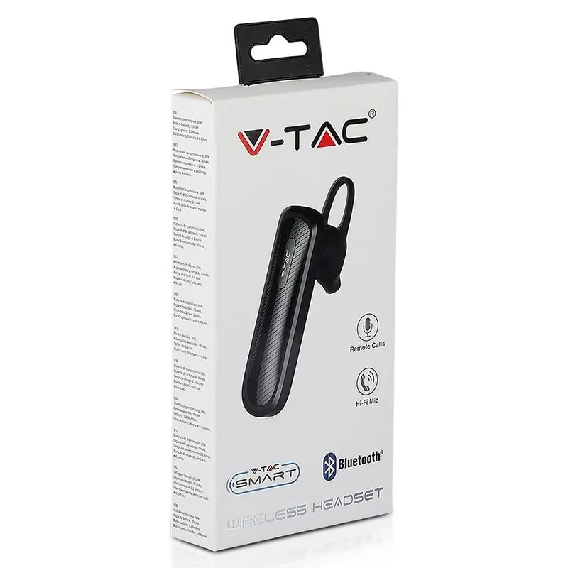 Headset Bluetooth 70MAH - Negru