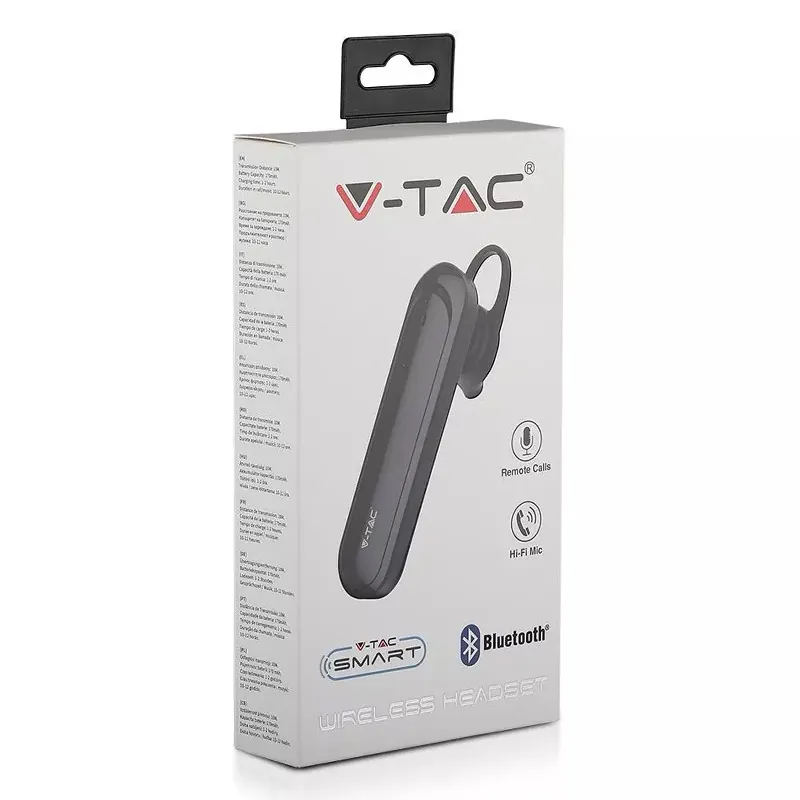 Headset Bluetooth 170MAH - Negru