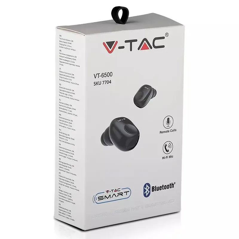 Casca Bluetooth Earbuds 55MAH - Negru