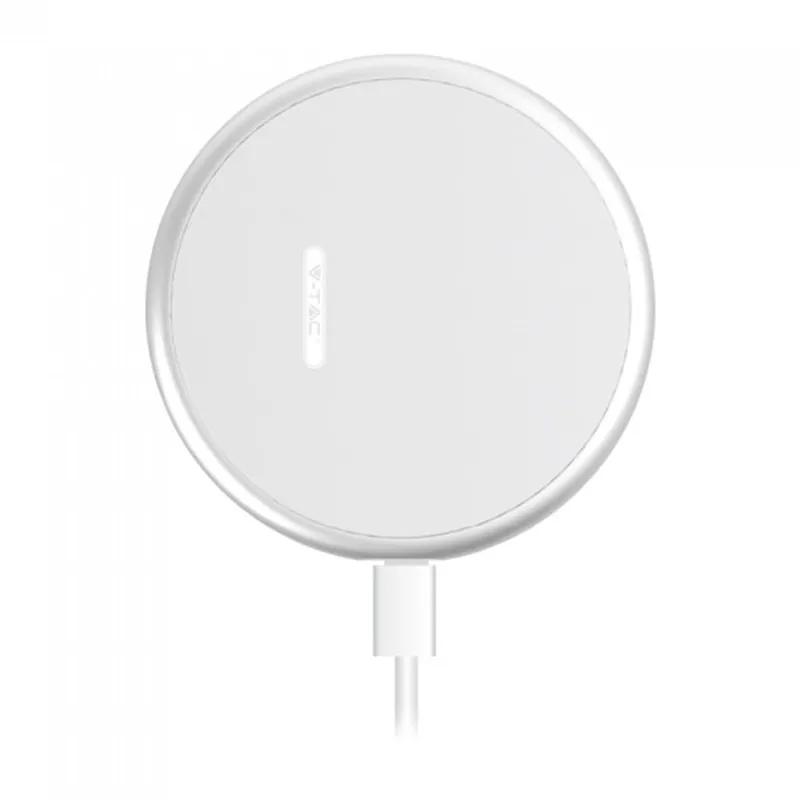 Incarcator Wireless cu Incarcare Rapida 5A - Alb