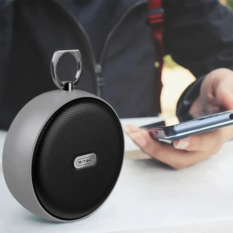 Mini Boxa Bluetooth Portabila 4W - Gri