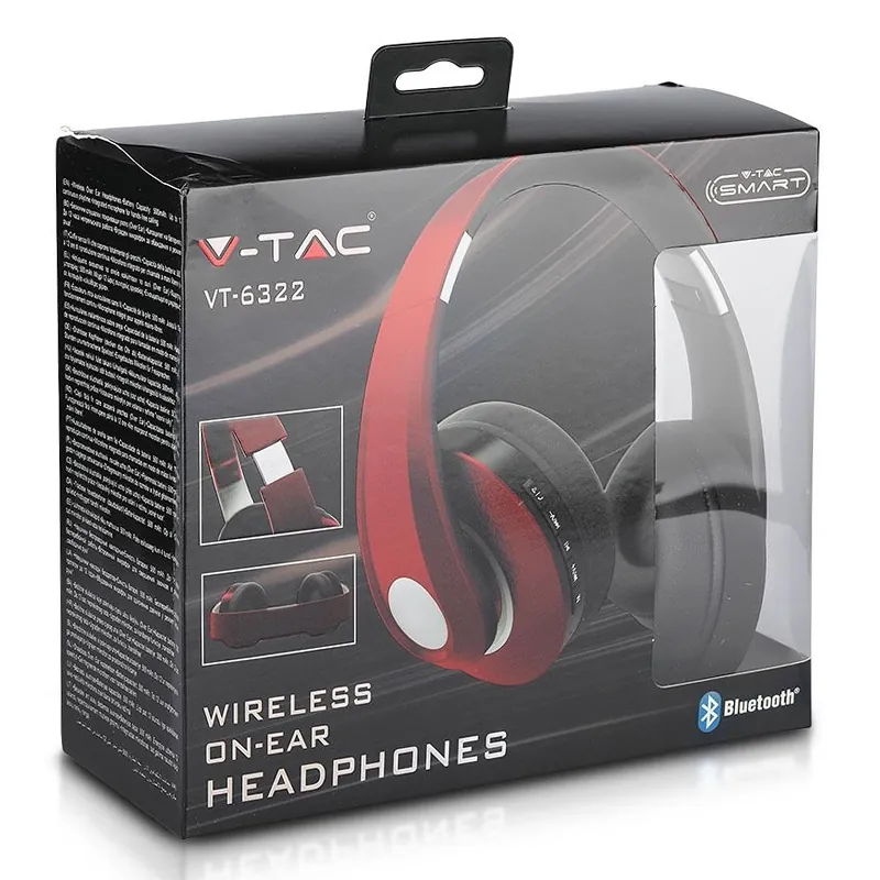 Casca Wireless Bluetooth/Msd - Negru
