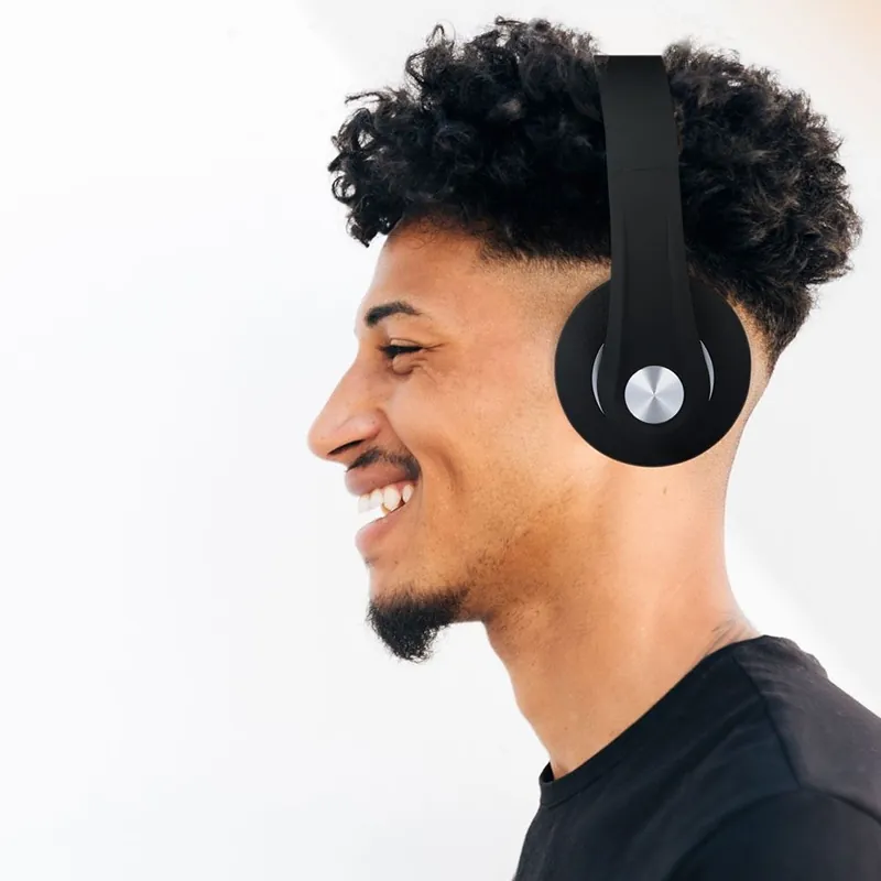 Casca Wireless Bluetooth/Msd - Negru