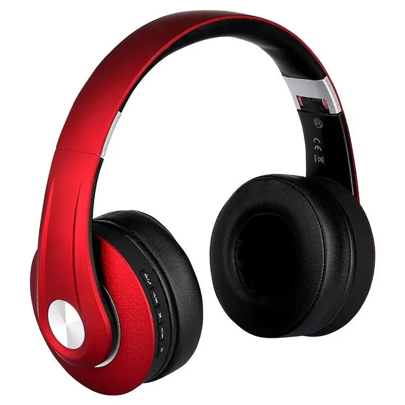 Casca Wireless Bluetooth/Msd - Rosu