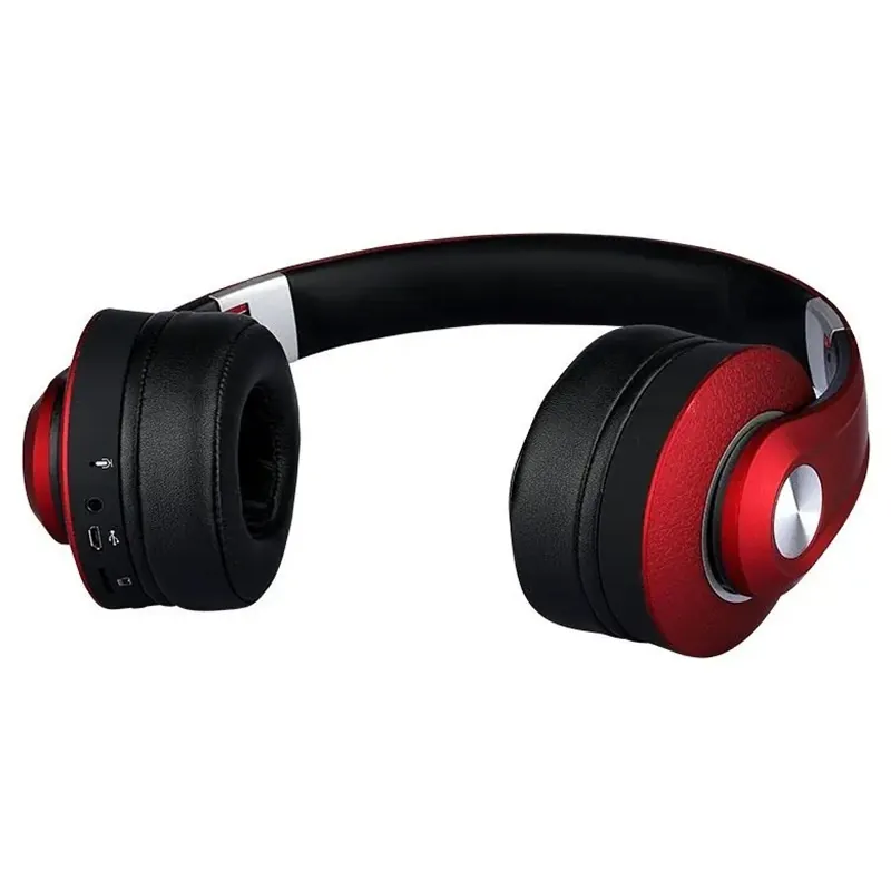 Casca Wireless Bluetooth/Msd - Rosu