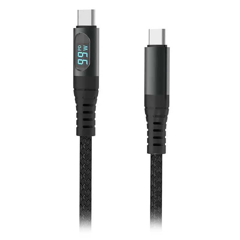 Cablu Tip C - Tip C 1M cu Afisaj