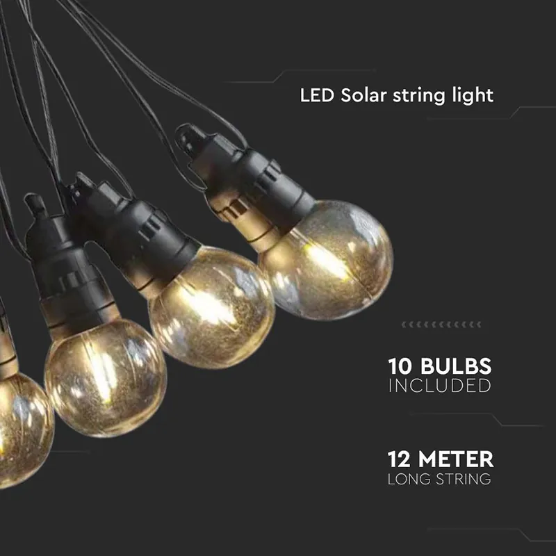 Ghirlanda Solara LED 0.5W X 10 12M 3000K