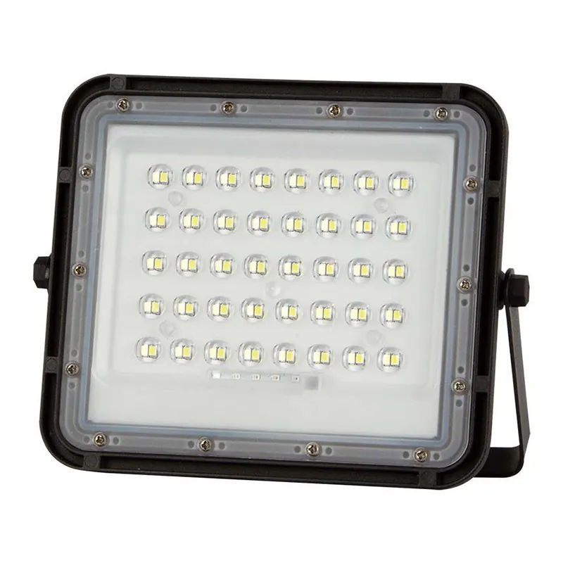Reflector cu Incarcare Solara 10W 800LM 6400K - Negru