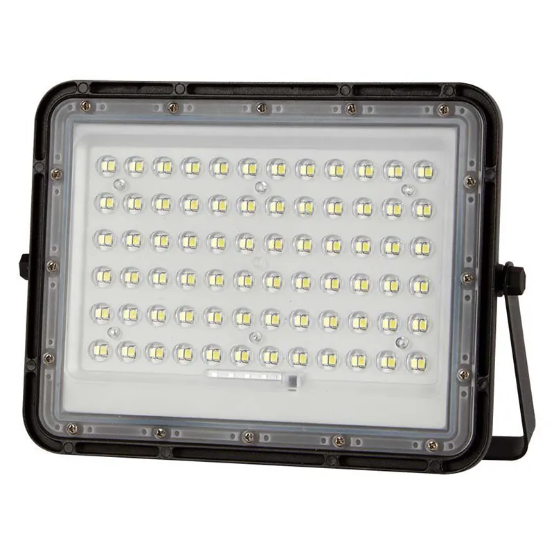 Reflector cu Incarcare Solara 15W 1200LM 6400K - Negru