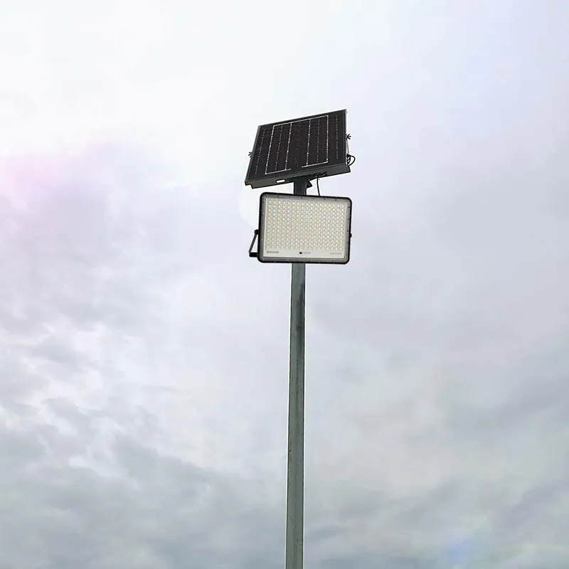 Reflector cu Incarcare Solara 30W 2300LM 6400K - Negru