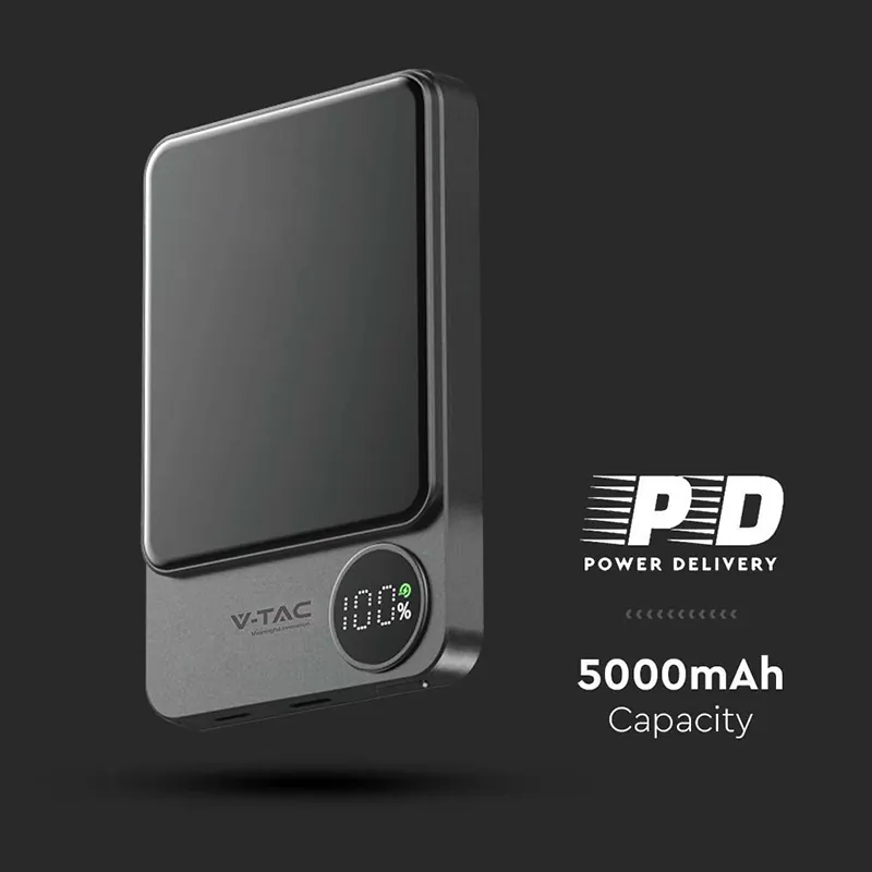 Power Bank Ultra Slim 5000MAH Wireless Fast Charging