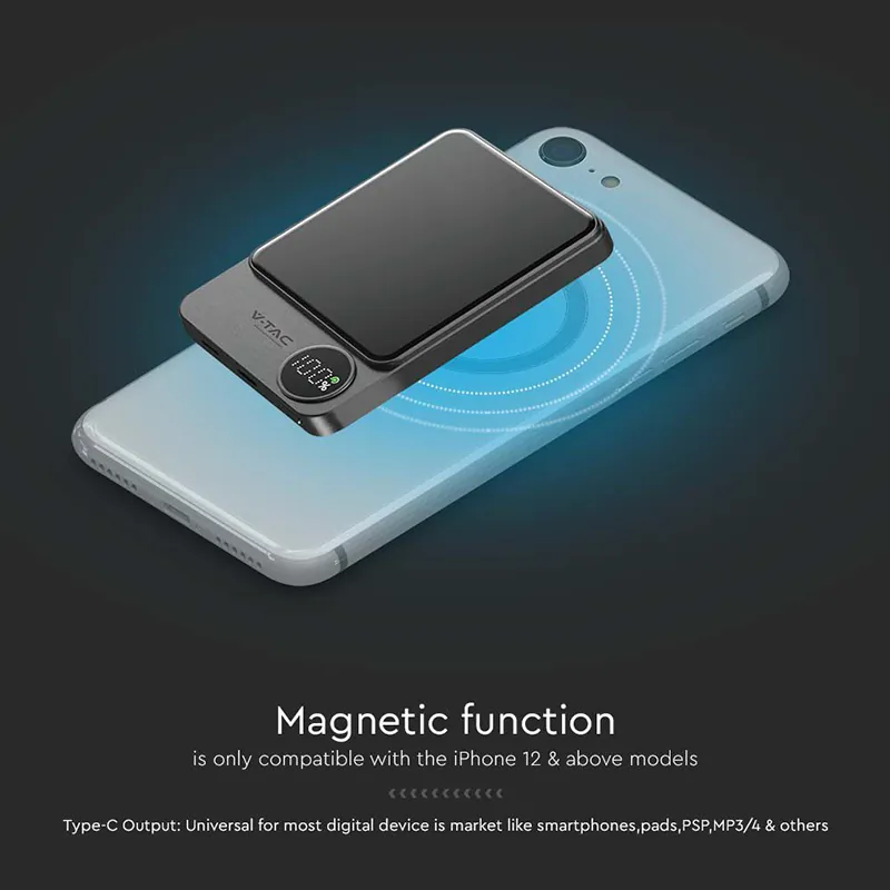 Power Bank Ultra Slim 5000MAH Wireless Fast Charging